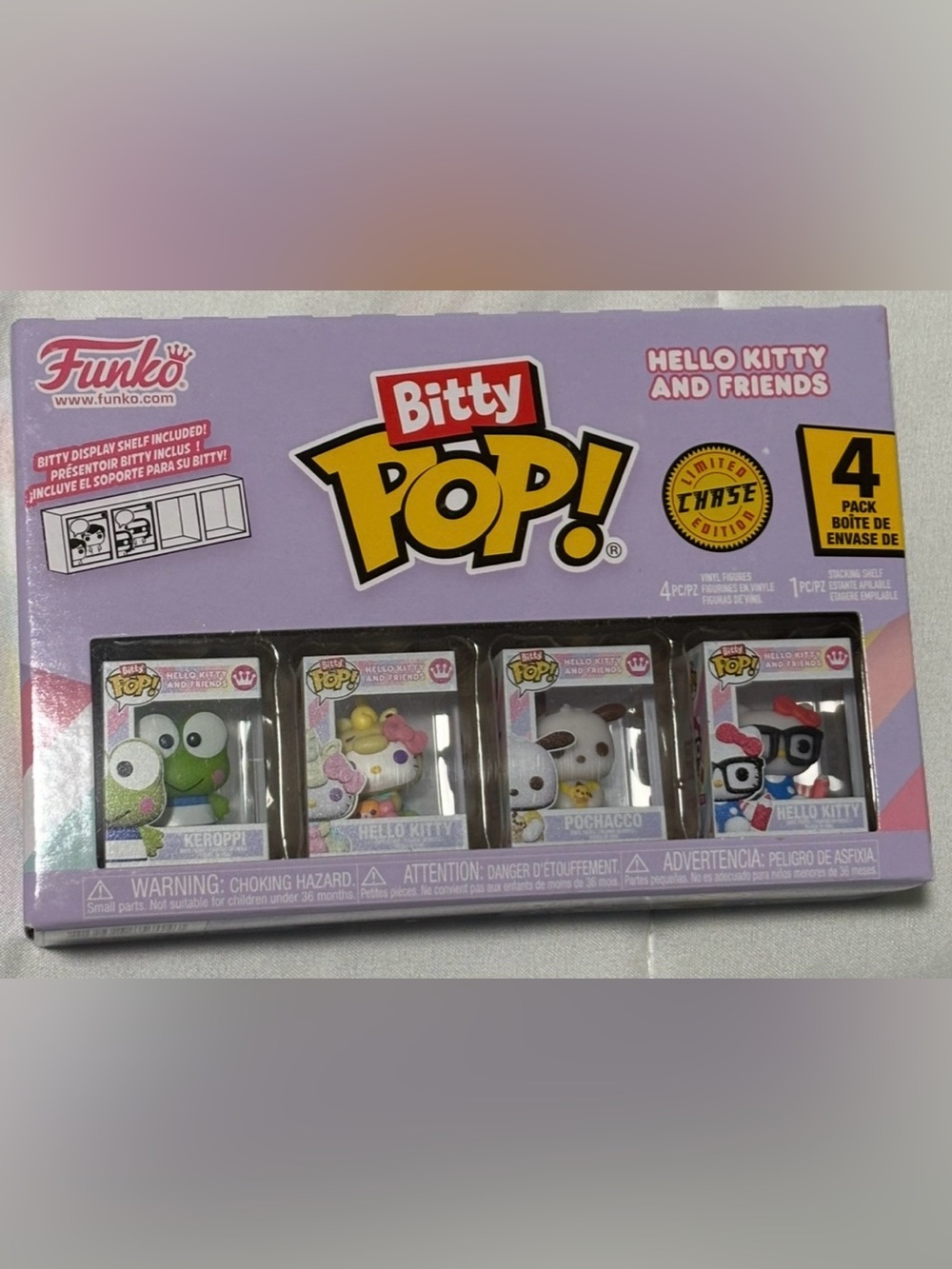 Keroppi, Hello Kitty, Pochacco and Hello Kitty Bitty Pop Funko!